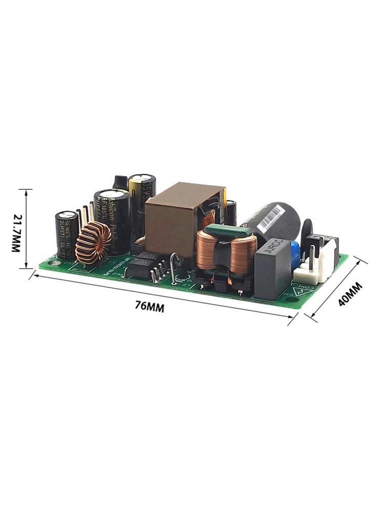 **24W Dual-Ausgang 12V/24V & 12V/5V Schaltnetzteilmodul mit geringem Rippel**
