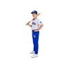 Nike X NFL New York Giants Simple Versatile Windproof Warm Elastic Waist Fleece Cuffed Long Sports Pants Kids Pants Blue 3Z1B7FDX7-NYG