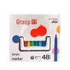 Master Soft-Tip Acrylic Marker Pens for Students & Art - 36, 48 Opaque, or 60 Layerable Colors