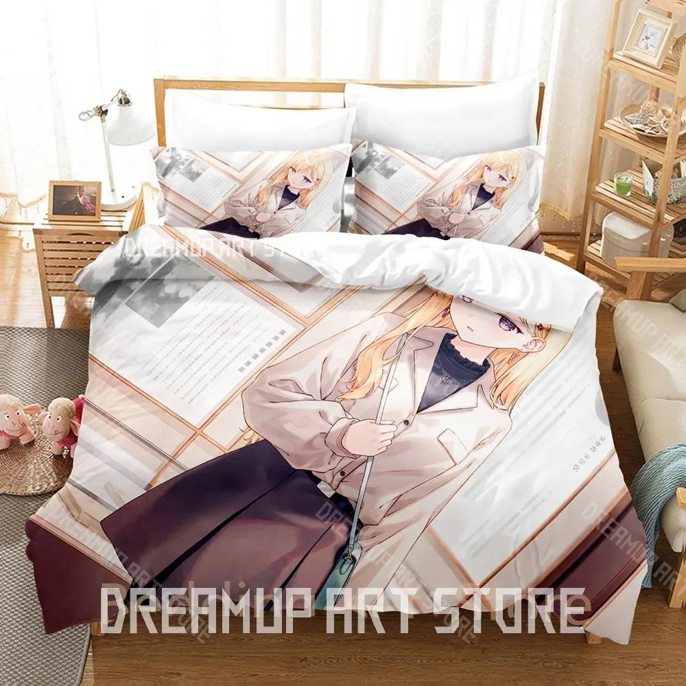 3D Print Days with My Stepsister Bedding Set Single Twin Full Queen King Size Bed Set Bedroom Duvetcover Sets Anime Bed Sheet