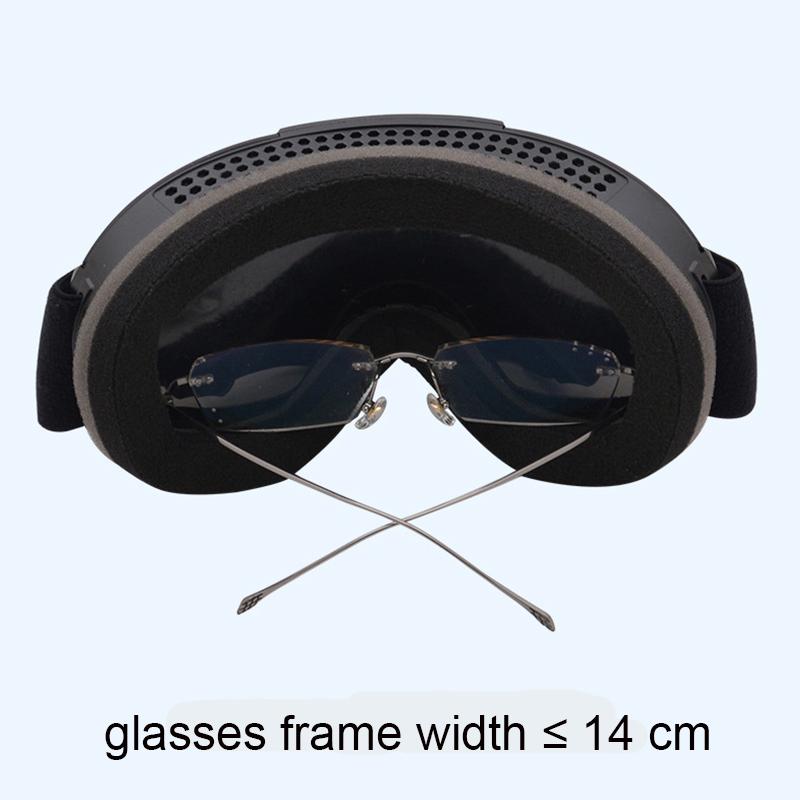 Double Layer Anti-Fog Ski Googles Men Women Large Spherical Mirror Skiing Glasses Snowboard Snowmobile Winter Sports Snow