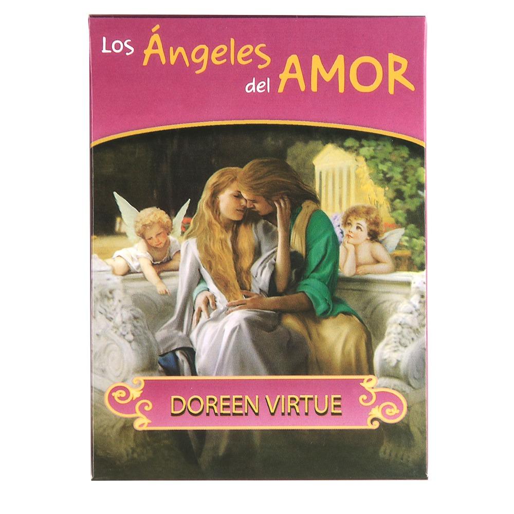 The Romance Angels Oracle Cards A 44 Tarot Spanish Edition 10.4*7.3cm