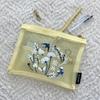 Gakken Staful Annas Embroidered Mesh Swallow F15089 Pouch, Design,