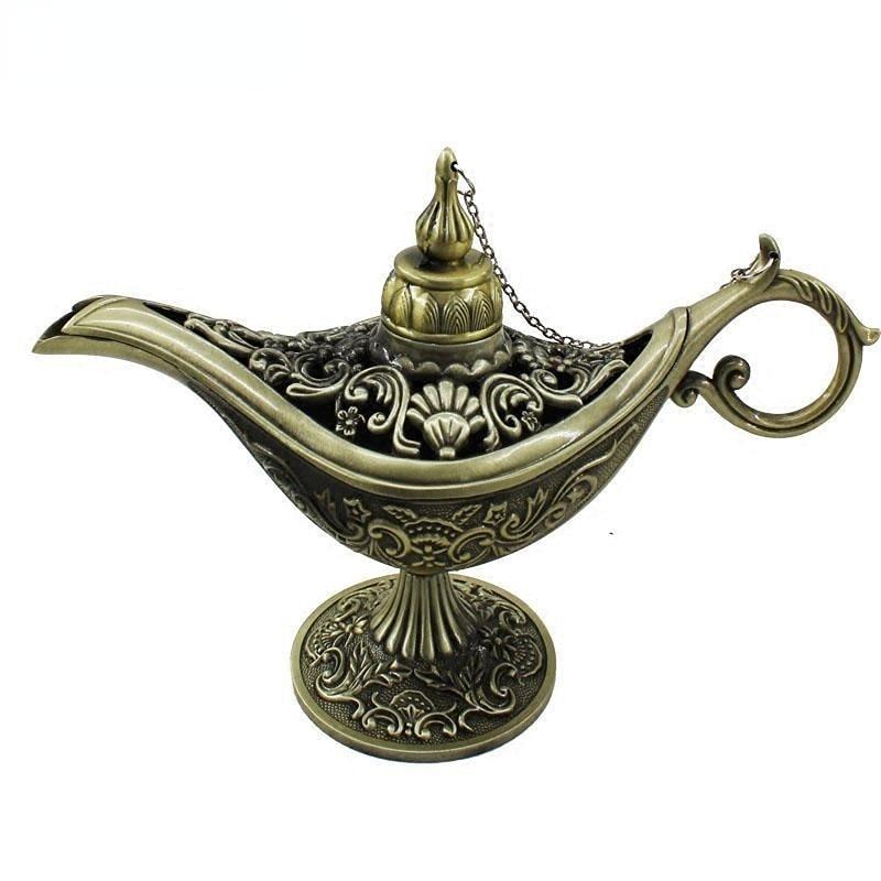 Купить Привет 12см(4,7") Полая Легенда Аладдин Волшебный Джинн Лампы ...