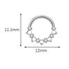 ASTM F136 Titanlegierung Mode Piercing Schmuck Mehrere Stile für Ohrbrücke, Brustwarzen-Barbell, Nasenring | Festival & Party