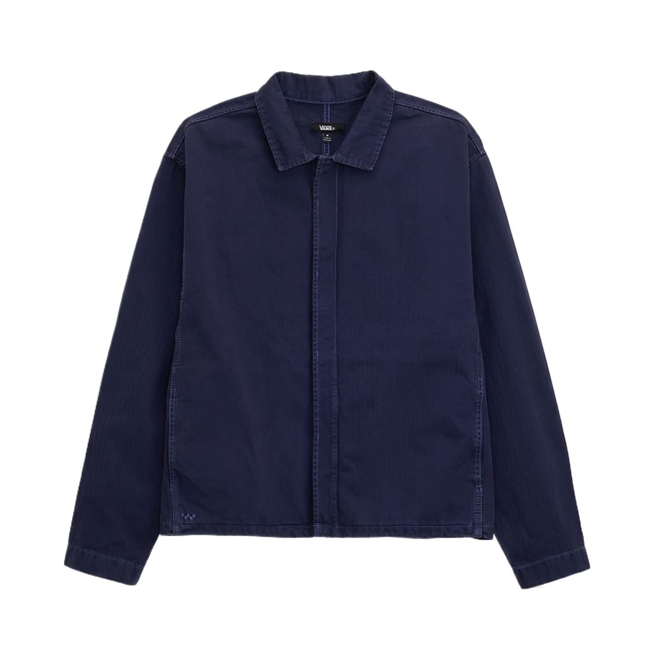 Vans Premium Washed Vintage Long Sleeve Solid Color Shirt Men shirts VN000S11FOB M