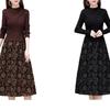 Autumn Winter 2026 High-End Goddess Style Knit Dress for Women