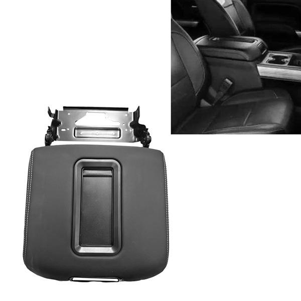 Center Console Armrest Cover & Iron Bracket for 2014-2017 Chevrolet GMC Sierra