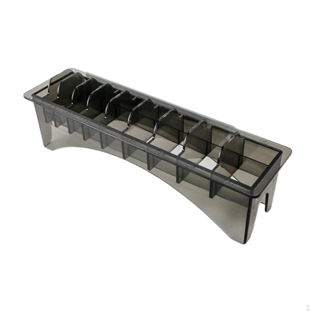 Cutie de Depozitare Piepteni Ghid Suport pentru Apărătoare Mașină de Tuns Accesorii 10 Sloturi Container Versatil Limită