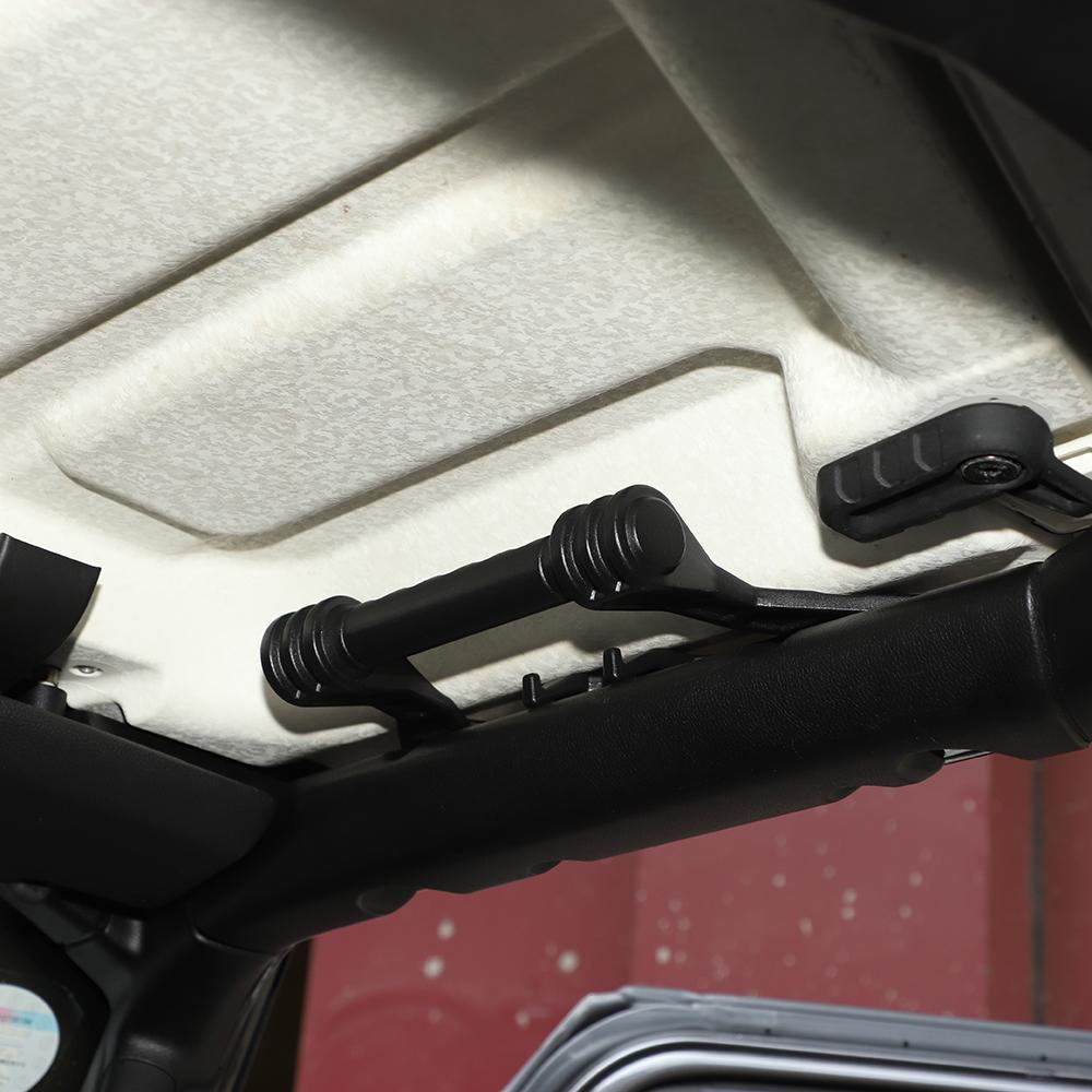 Car Metal Roof Grab Handle With Hook For Jeep Wrangler JL For Gladiator JT 2018 Up