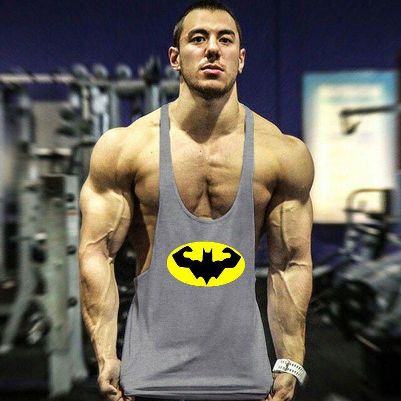 

Летняя Мускулистая Спортивная Жилетка для Мужчин Свободная Повседневная Модная Трендовая I-образной формы Для Тонких Тренировок Дышащая Безрукавка Gray L