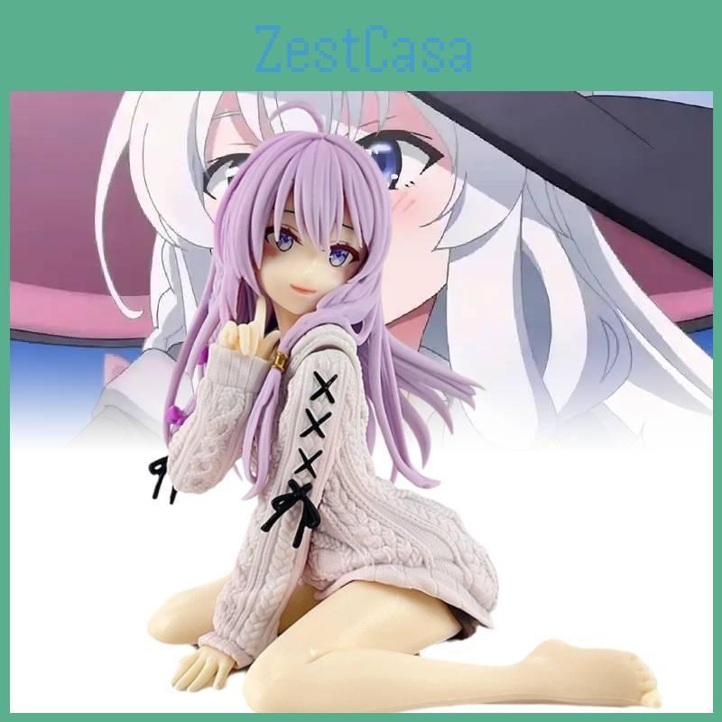 Journey The Of Elaina Elaina Figurine Anime Model Sitting Posture Ornament Gift