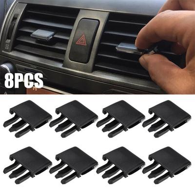 Air Vent Clips Adjust Air Conditioning Vent Black Plastics