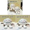 Plush Bunny Doll With Dress Cute Stuffed Animal Gift For Kids And Adults