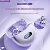 New M79 Earphones Wireless Bone Conduction HIFI Bluetooth 5.4 Earbuds Clip On Ear With Mic Digital Display Waterproof Sport