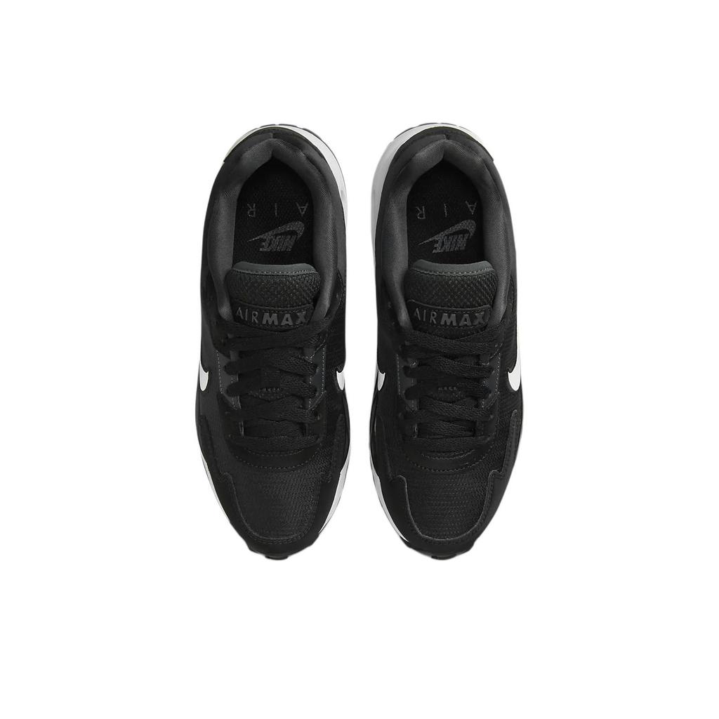 Nike Air Max Solo Comfortable Versatile Anti-Kick Shock Absorption Low-Top Casual Shoes Kids Sneaker Black White FV6367-001