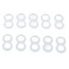 10PCS Silicone Ingrown Toenail Correcting Tool Washable Reusable Paronychia Care Corrector for Keep