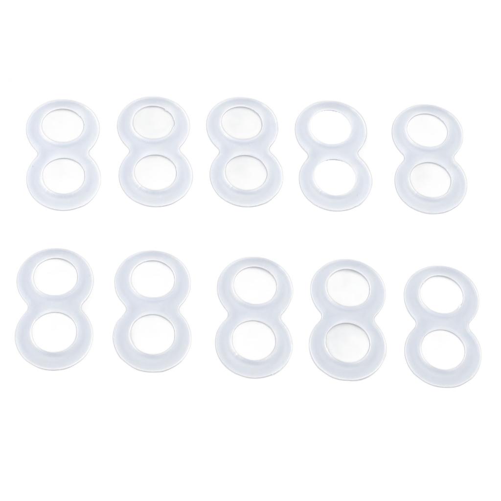10PCS Silicone Ingrown Toenail Correcting Tool Washable Reusable Paronychia Care Corrector for Keep