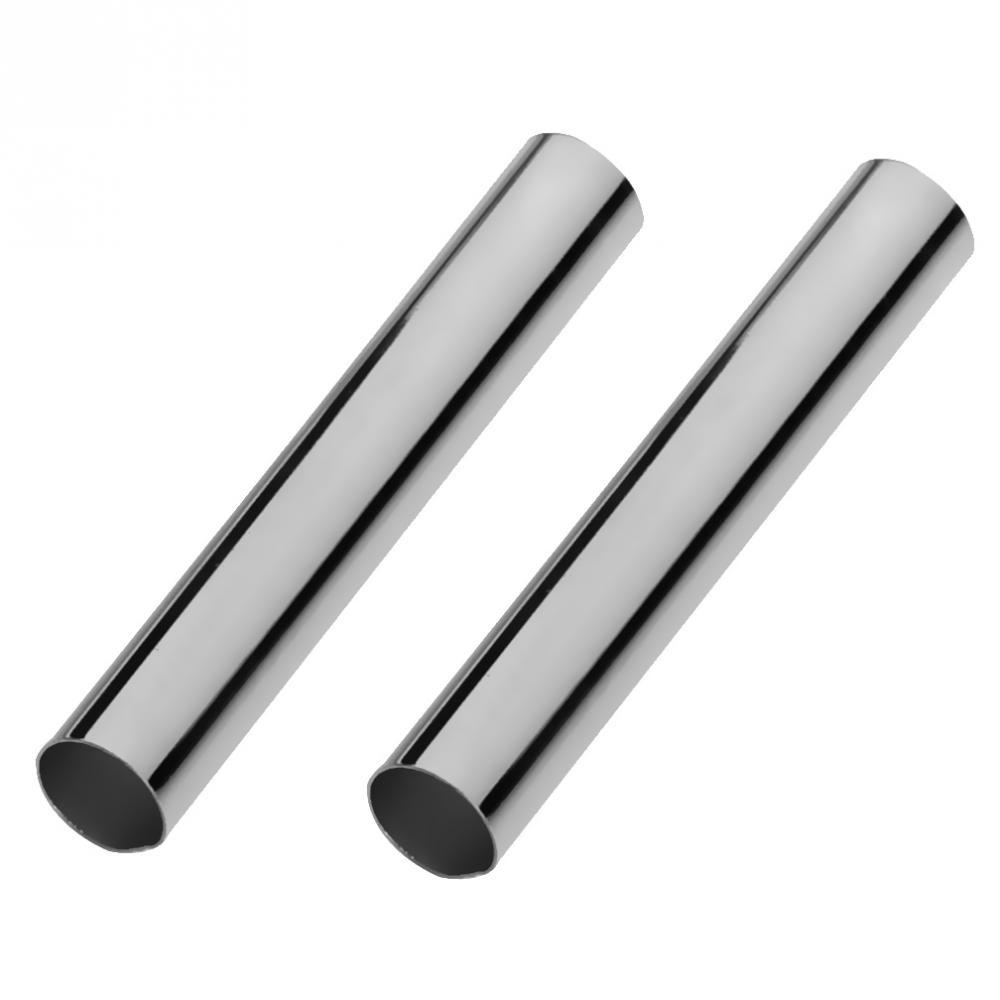100pcs Tube beads Spacer 4mm Hole - Silver, 30mm
