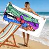 Rainbow Friends Pride Print Beach Towel, Large Soft Quick Dry Towel for Beach Camping Swimming