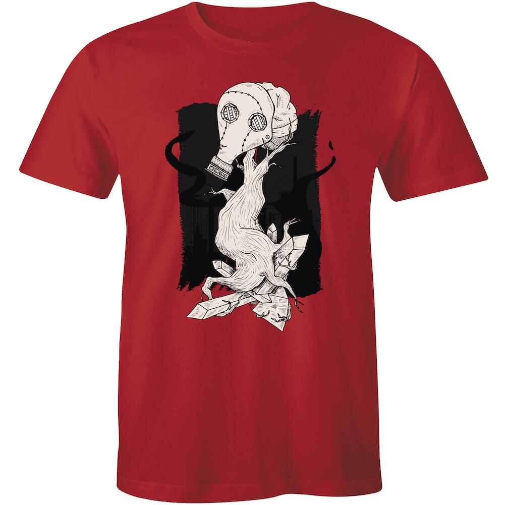 Scary Sad Cartoon Sad Print Men s T-shirt S
