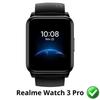 Displayschutz für Realme Watch 3 Pro [6er-Pack] Schutzfolie aus Kunststoff, robust, ultradünn, Phonillico
