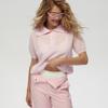 Spring/Summer 2025 Women's Cross-Border Openwork Knit Bubble Sleeve Sweater