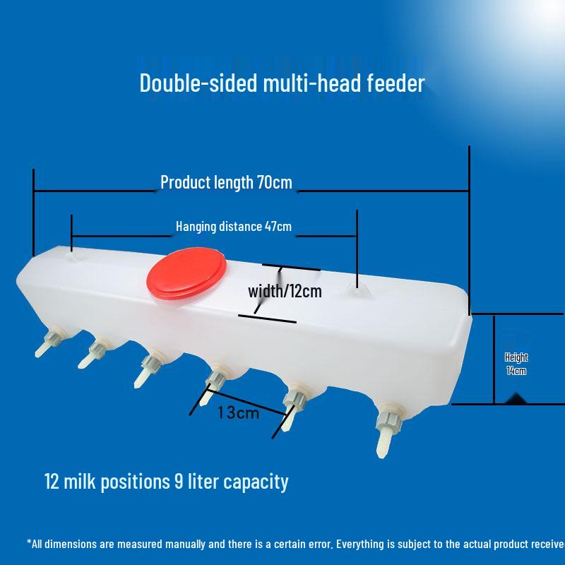Biberon pentru hrănirea cu lapte a animalelor pentru miei, porci și oi cu tetină de hrănire