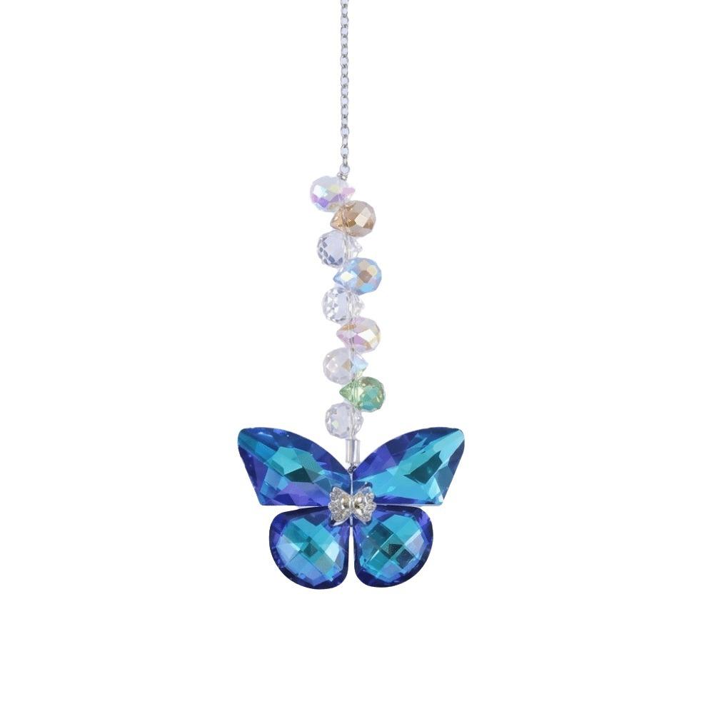 Colourful Rainbow Maker Exquisite Artificial Crystal Suncatcher Flower Sun Catcher  Outdoor
