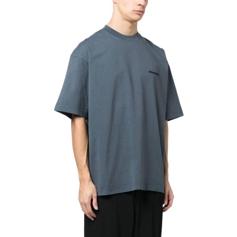 Balenciaga Bb Center Logo Tee 612966TNVG74183