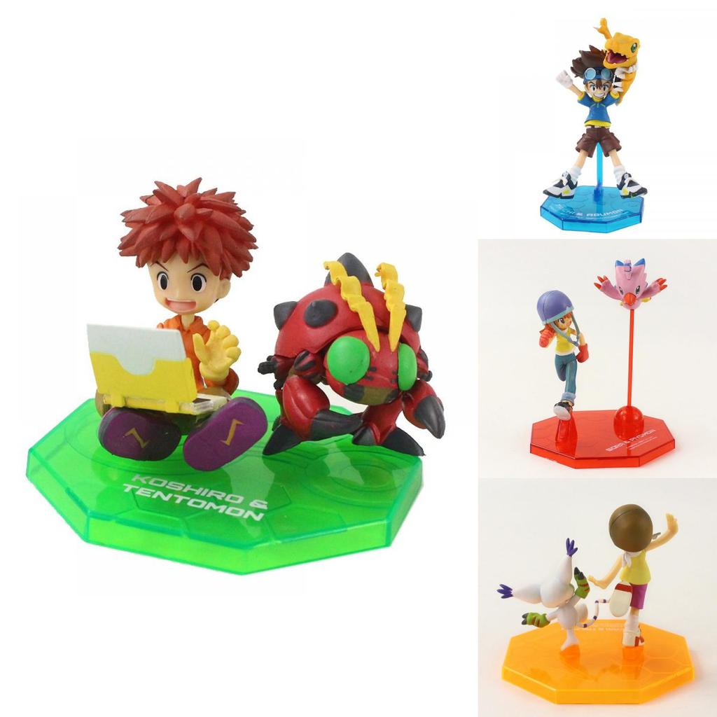 Premium Quality Digimon Digital Monster Action Figure Toys Yagami Taichi Agumon Collectible