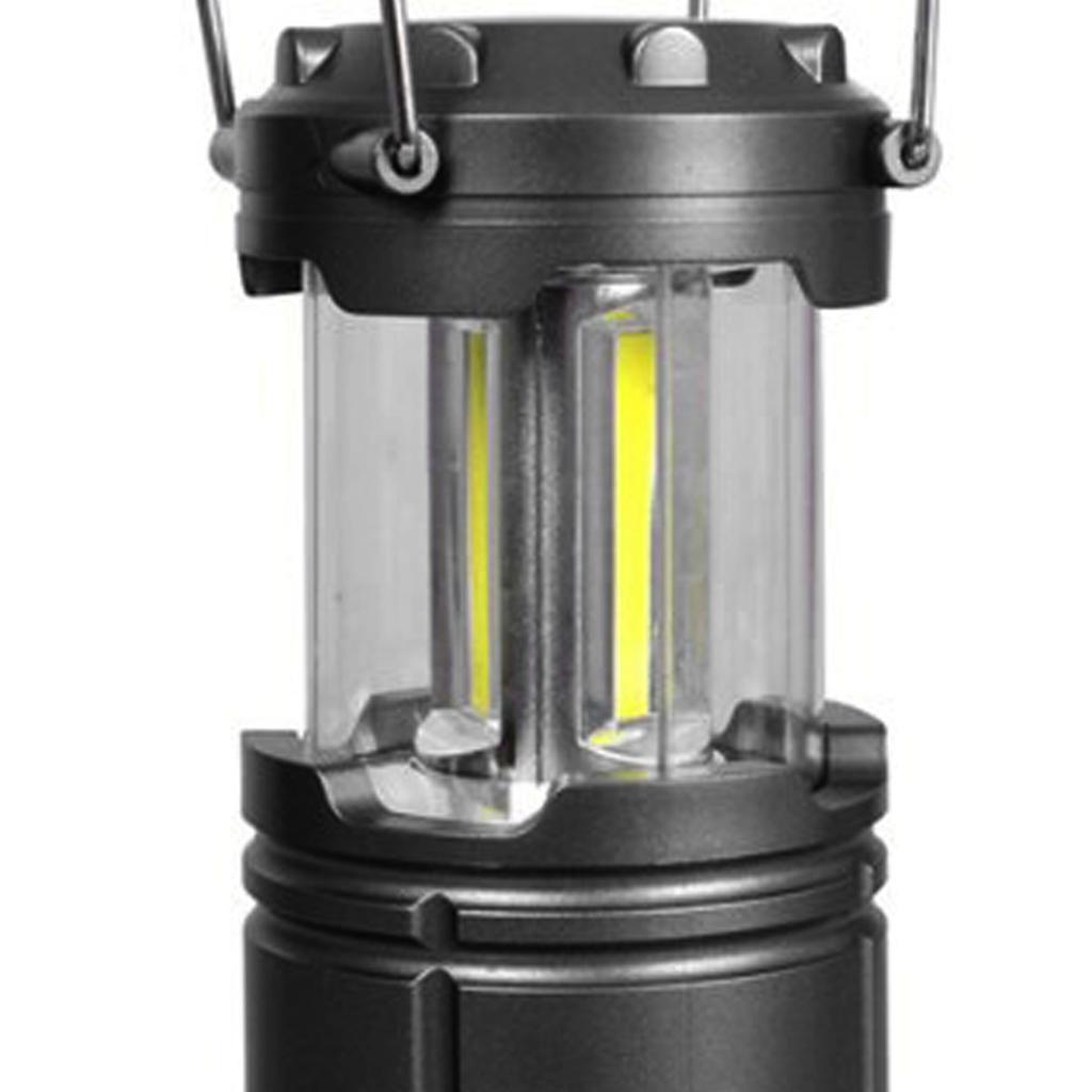 Campfire Camping Tent Lights Adjustable Two Lighting Modes Stainless Steel Hanging Handle for