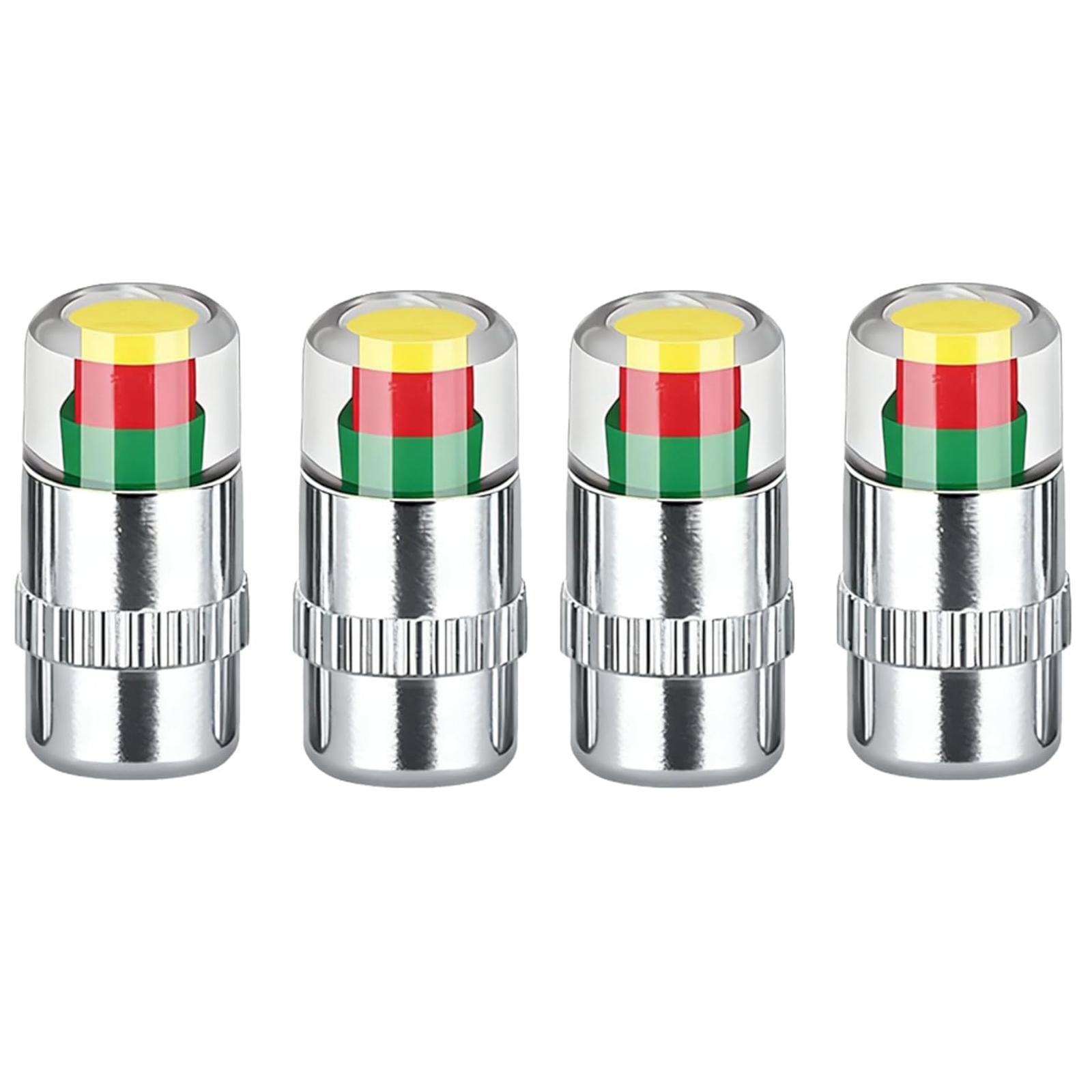 4/8/16PCS Tire Pressure Monitoring Valve Motorcycle Car Tire Pressure Monitor Valve Cap Sensor Auto Tire Pressure Inspection