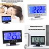 Digital Alarm Clock Battery Powereds with Voices Activated Backlit for Heavy Sleepers and Home Aesthetic
