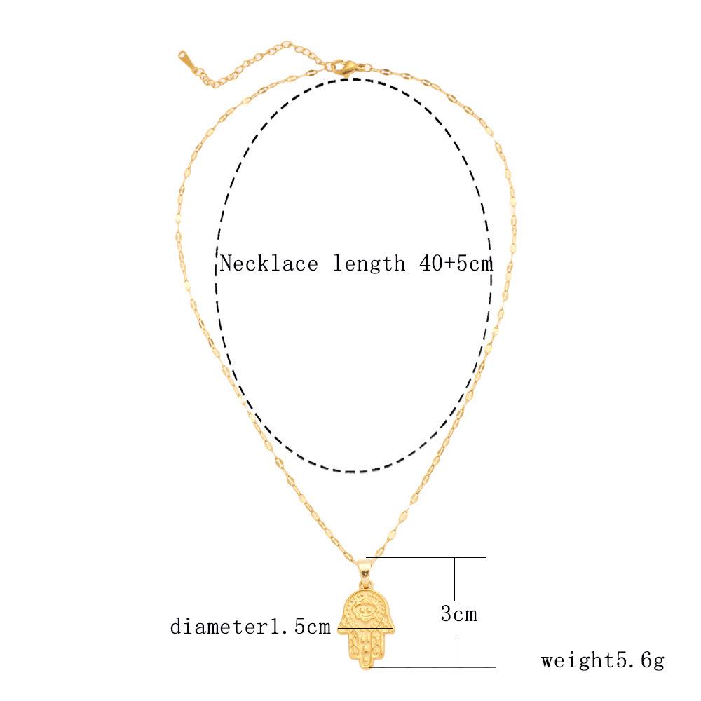 Unisexový evropský a americký designový přívěsek ve tvaru půlměsíce, zlaté mince a srdce