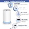 Rechargeable Electric Air Pump Wireless Outdoor Camping Inflator Deflator for Air Mattress Swimming Pool Portable Inflation Pump