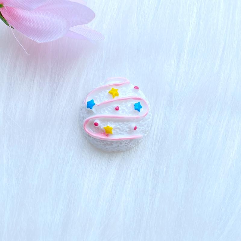 

10Pcs/Lot New Resin Mixed Mini Cartoon Cake Flat Back Scrapbooking Hair Bow Center Embellishments DIY Accessories W65
