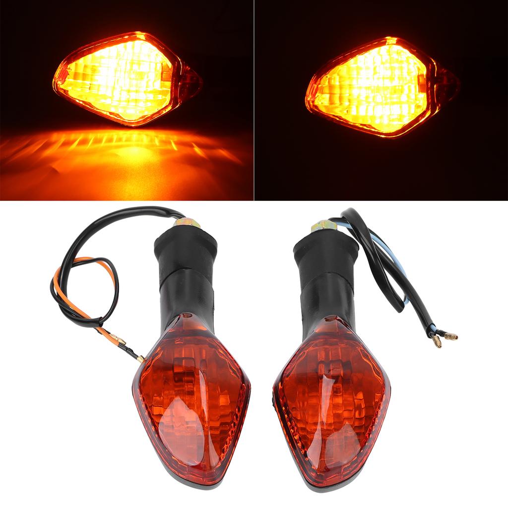 2pcs Motorcycle Turn Signal Light Front Indicator Blinker Replacement for CB500X CB1300 NC700 2013‑2020