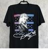 Vintage Dolly Parton Black Portrait Graphic T Shirt Country Singer S-5XL