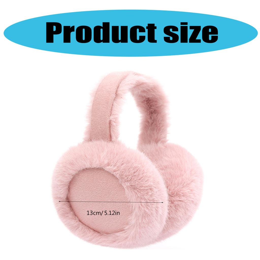 Collapsible Ear Warmer for Women Different Head Sizes Outdoor Winter Activities Keep Warm Outdoor