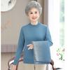 Chinese women's spring and autumn new bottoming shirt, two mother autumn and winter clothes halved coat knitted sweater cardigan