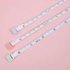 2PCS 1.5m Small Tape Measure Portable Student Soft Leather Three Measurement Clothes Automatic Recycling