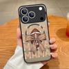 Translucent Matte Magnetic Case For iPhone 17 16 15 Pro 14 13 Pro Max 16e 17e For Magsafe Big Floral Pattern Hard PC Back Cover