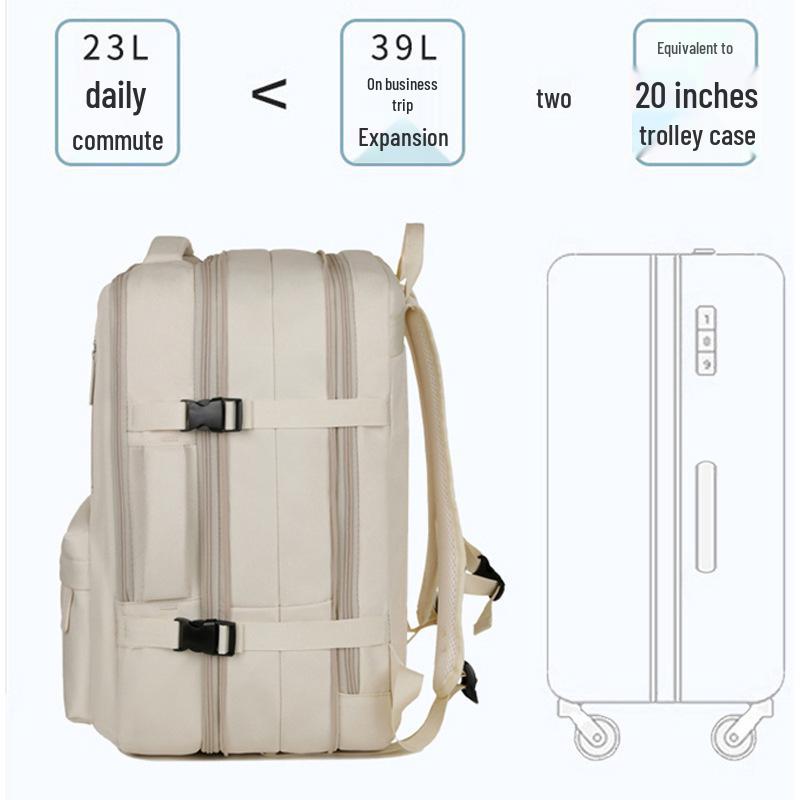 Lightweight Large-Capacity Multifunctional Travel Backpack for Men & Women – Ideal for Short Trips & Business Travel