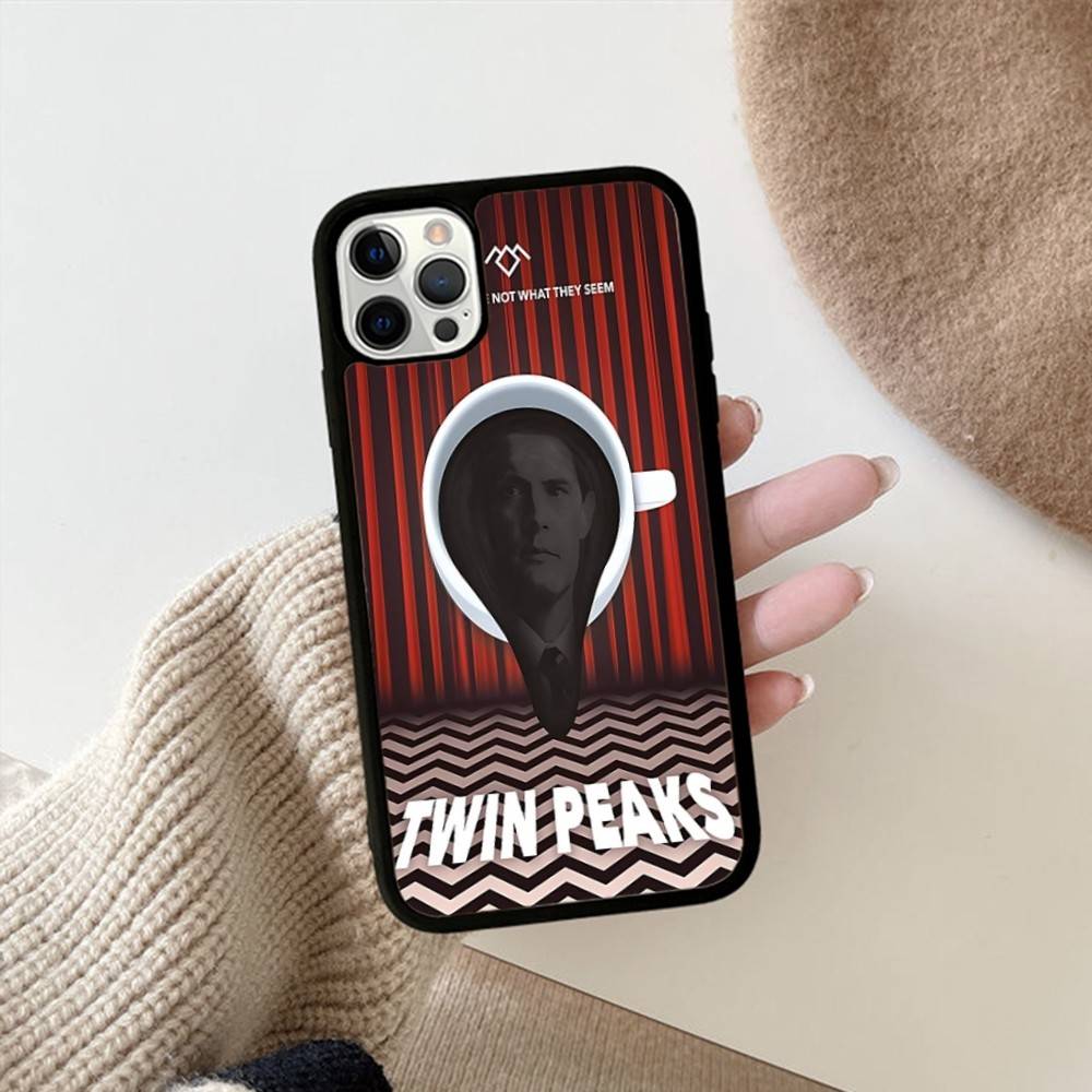 Twin Peaks TV Series For IPhone 17 16 Pro Max Air 15 14 13 12 Mini Plus 11 Hard PC+TPU Phone Back Cover