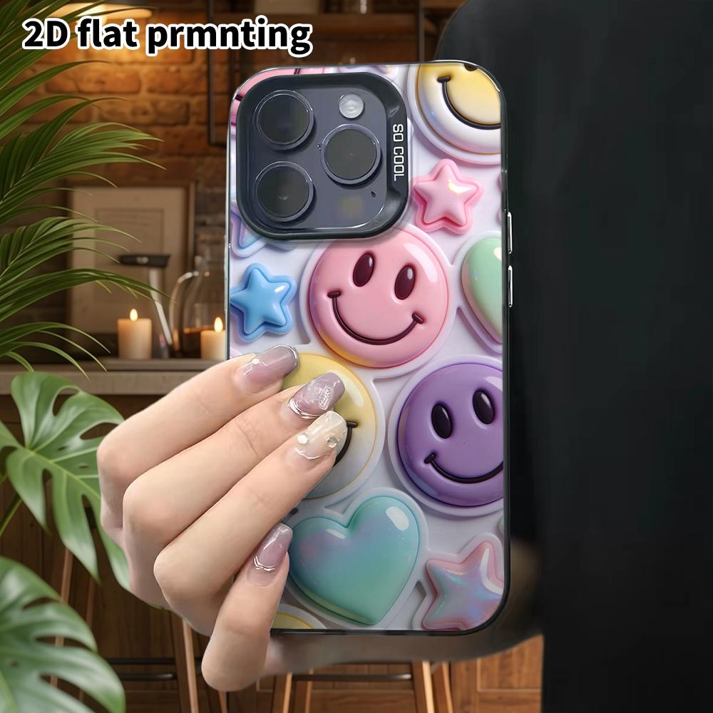 Phone Case: 2D Flat, Suitable for iPhone 18, 17, 16, 15, 14, 13, 12Pro Protective Case, Full of Playful Fun, Perfect Christmas and Halloween Holiday G