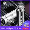 2026 Hot Car Sticker New Car Portable Smart Thermos Mug Led Digital Temperature Display Bottle For Peugeot 206 208 306 307 308 4