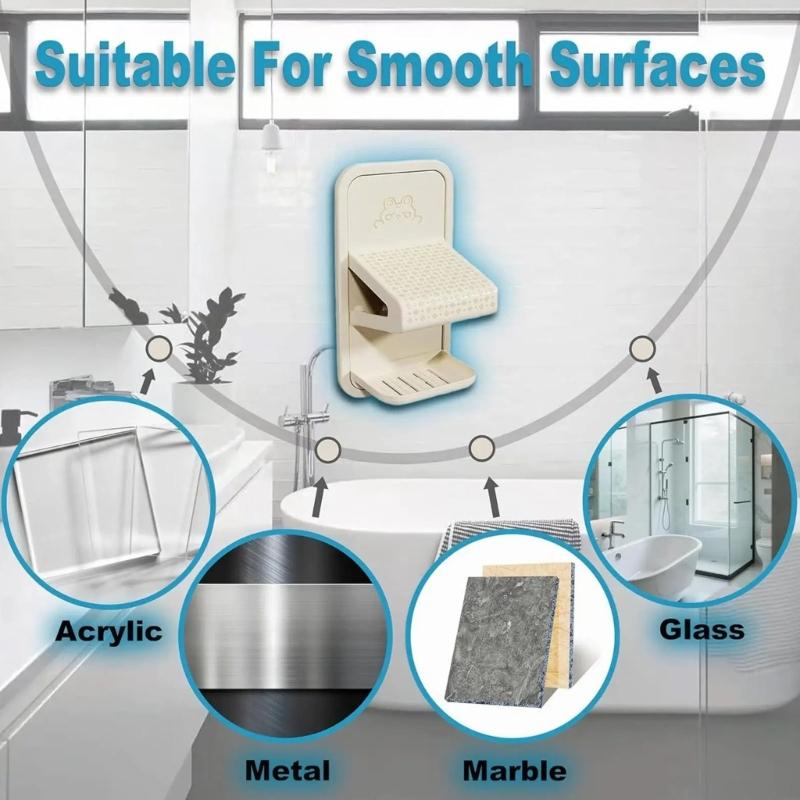 Legs Shaving Stool Nonslip Shower Step Stool Ergonomic Bathroom Footrest With Wide Pedal For Enhances Stability