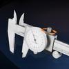 Vernier Caliper With Meter Dial Calipers Metal gauge Micrometer Ruler Metal Caliper Stainless Steel Gauge Depth Measuring Tools