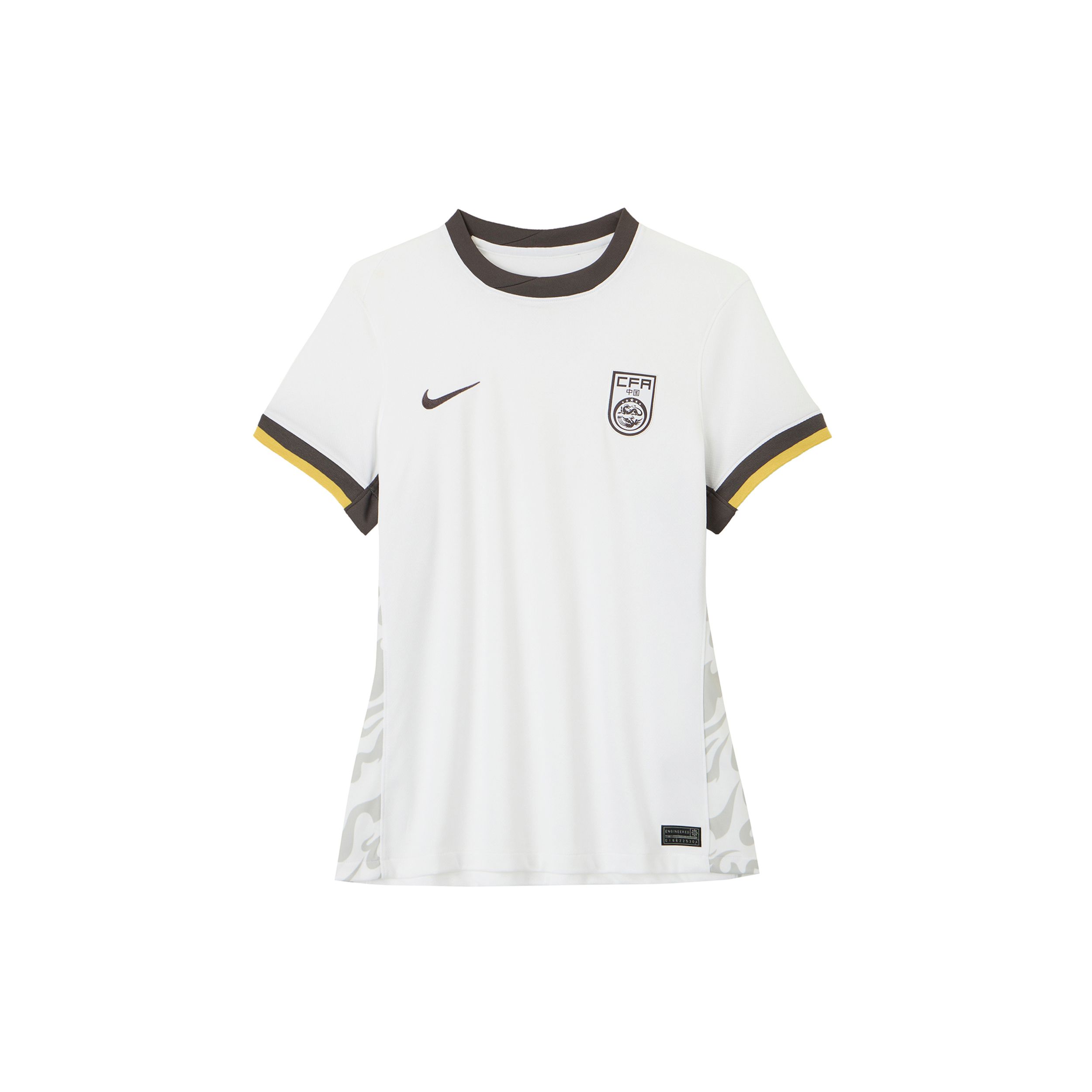 

Nike Dri-Fit 2024/25 Season China Team Away Fan Version Color Block Design Quick-Dry Pullover Short Sleeve Football Shirt Women tops FJ4329100 L